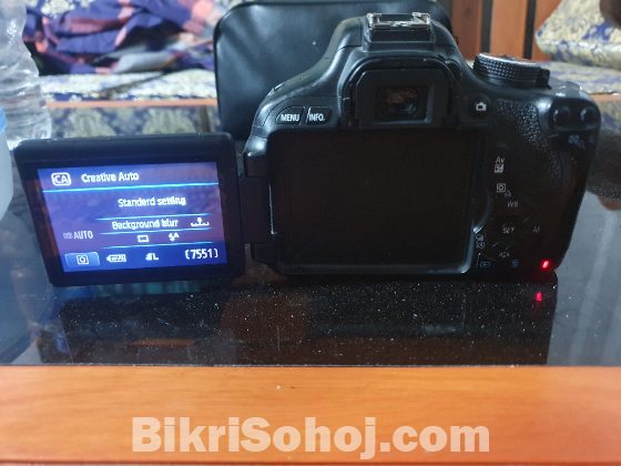 Full Fresh Canon 600D on low budget